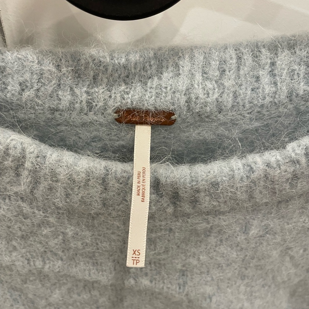 Free People Light Blue Sweater - Picture 3 of 8